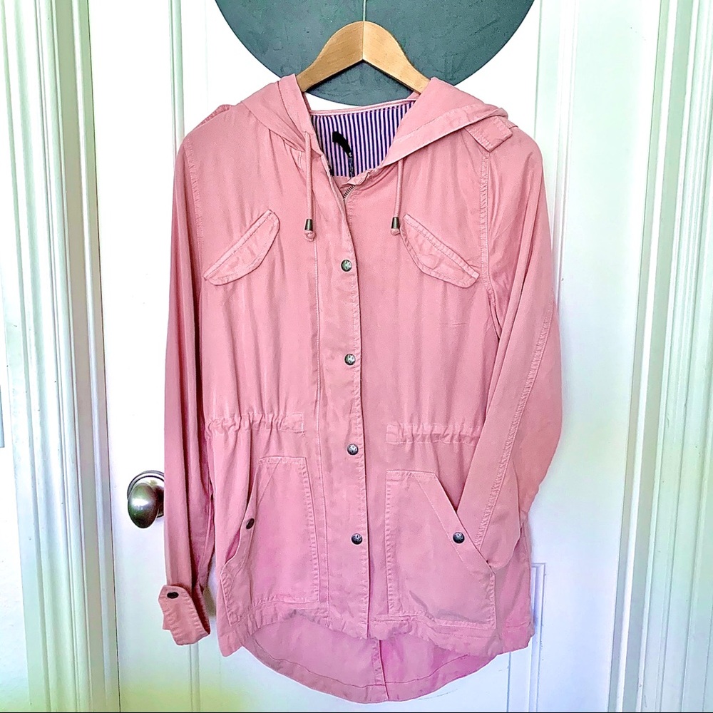 Soft Pink Rain Jacket